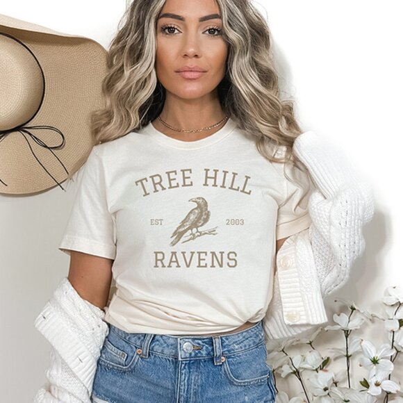 Tree Hill Ravens Shirt for OTH Fans Lucas and Nathan Scott Tee New Arrival - Picture 5 of 12